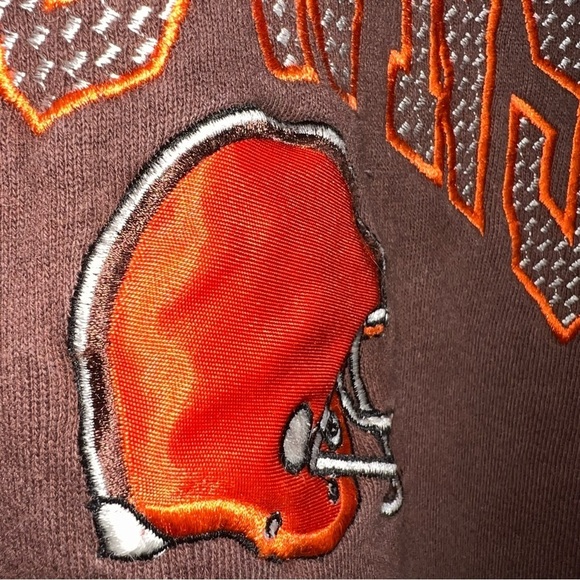 Vintage Cleveland Browns NFL Fitness Serious Impact Crewneck Made in USA Medium - Picture 2 of 14